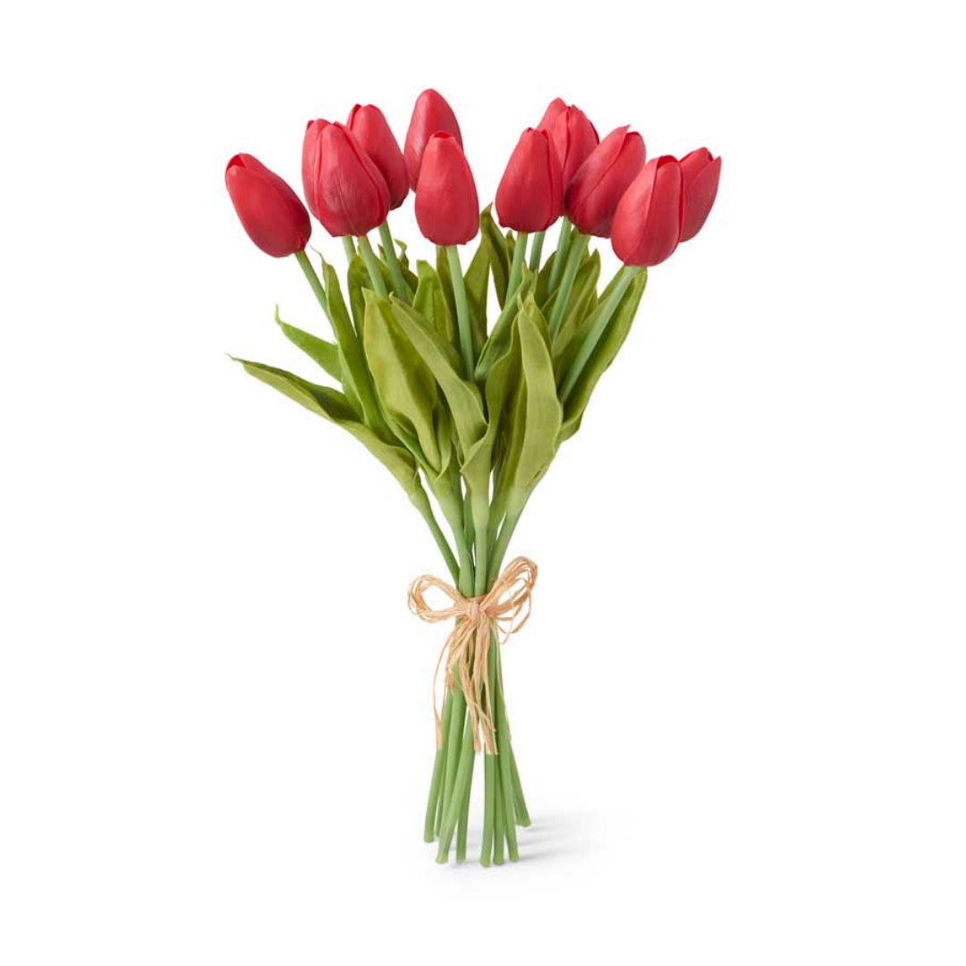 Bouquet Of Red Tulips