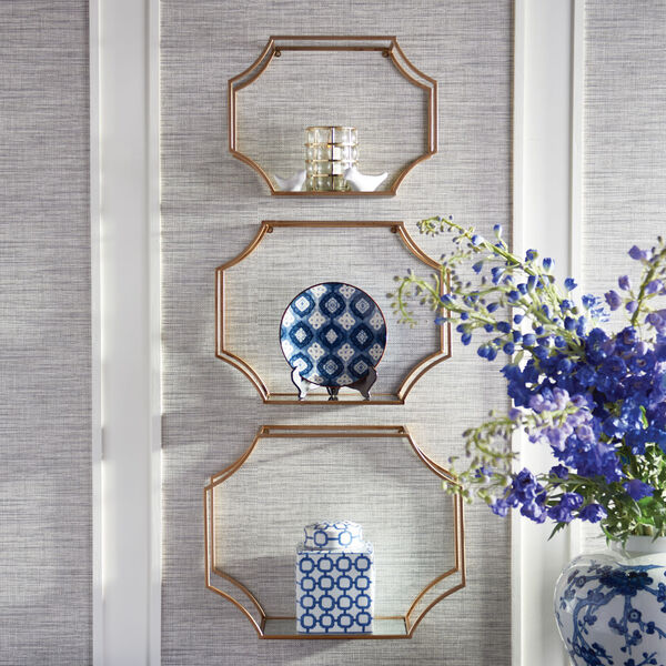 Hudson Mirrored Shelf