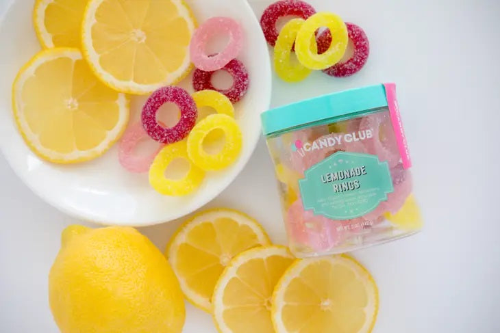 Gummy Candy Lemonade Rings - Sweets
