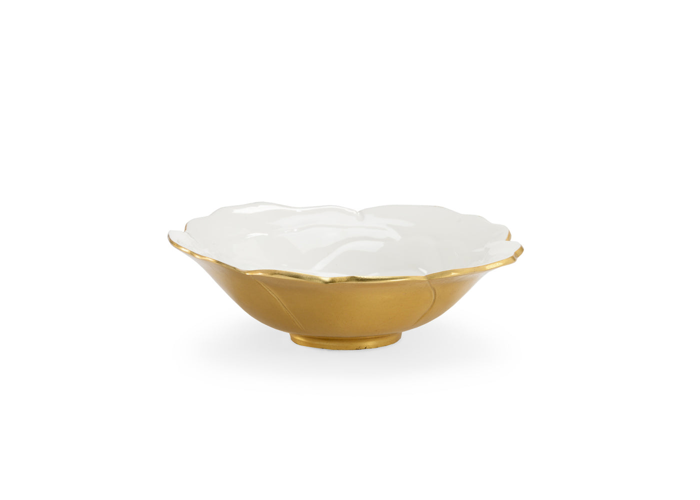 White Enameled Bowl - Small