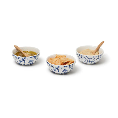 Chinoiserie Bowl with Spoons