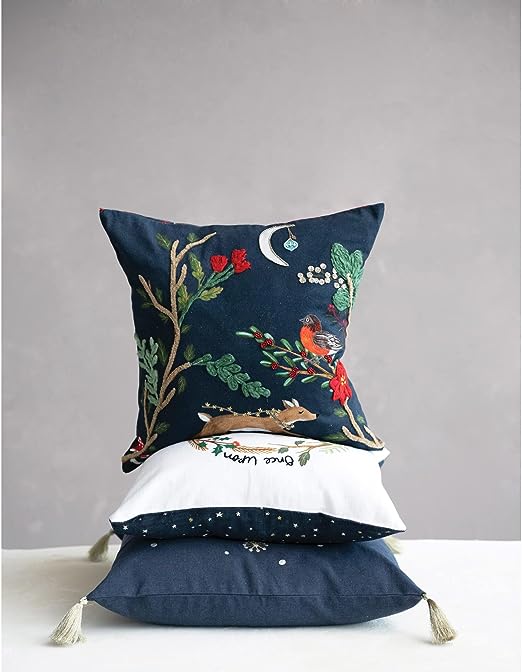 Woodland Holiday Pillow