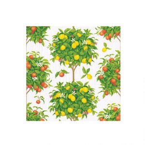 Citrus Topiaries Cocktail Napkin