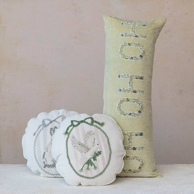 "Ho Ho Ho" Lumbar Pillow