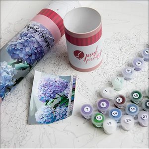 Happily Hydrangea - Paint by Number