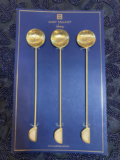 Gold Dipping Spoons