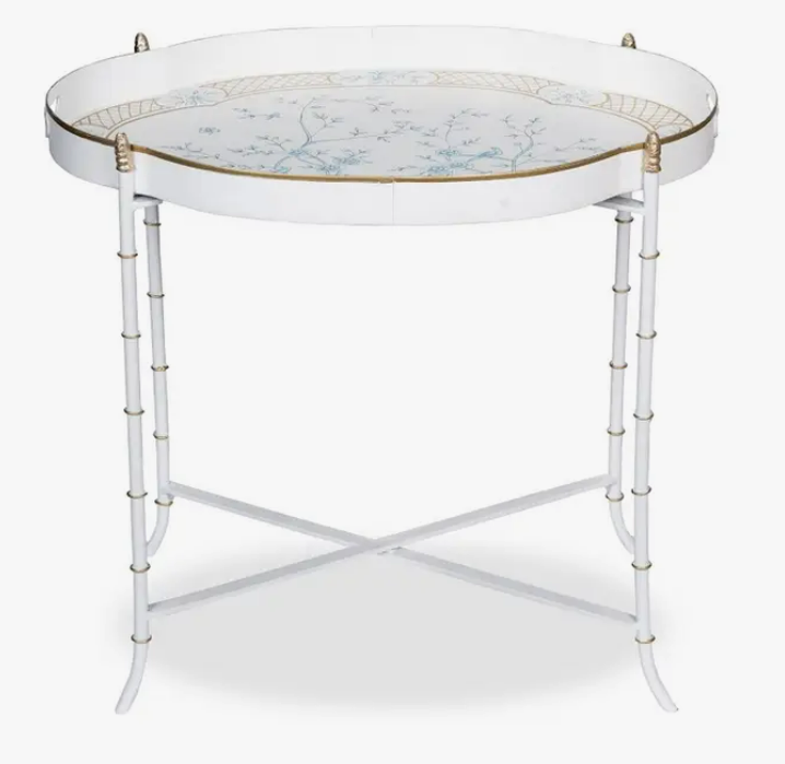 Scalloped Tray Table