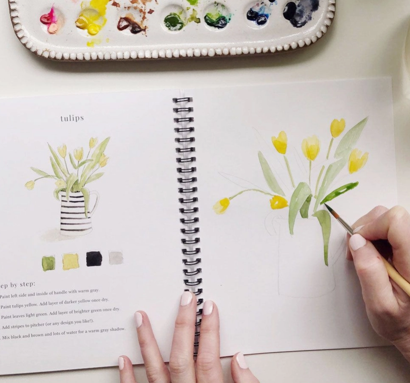 Watercolor Workbook - Flowers
