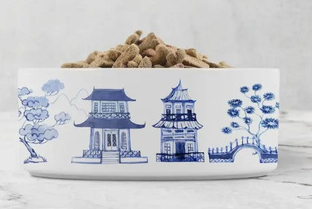 Chinoiserie Pet Bowl