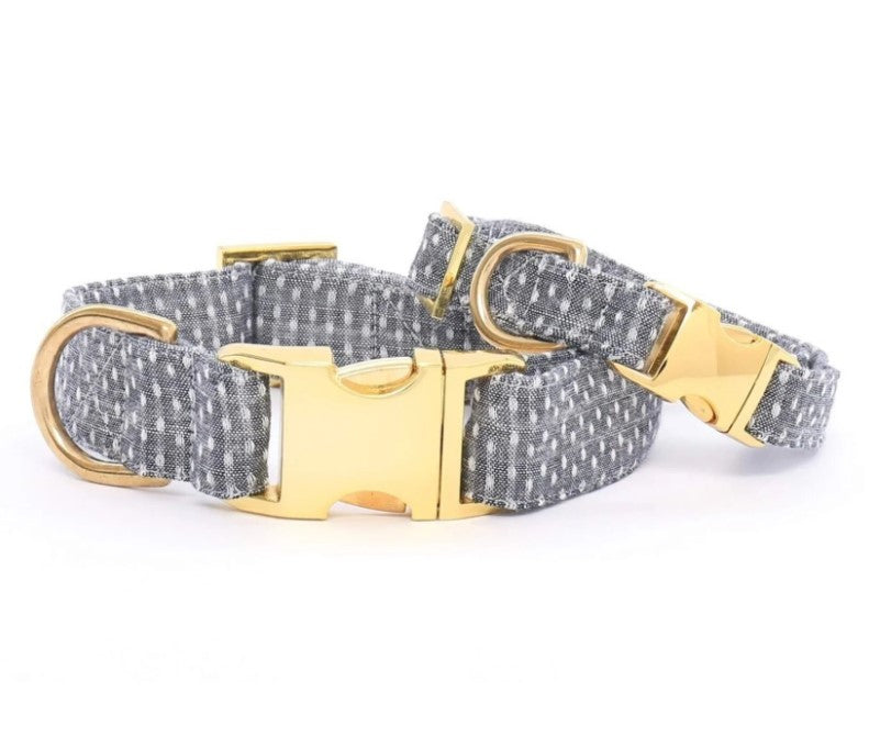 Swiss Dots Dog Collar