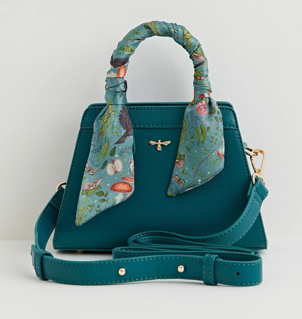 Mini Structured Tote Catherine Rowe Teal