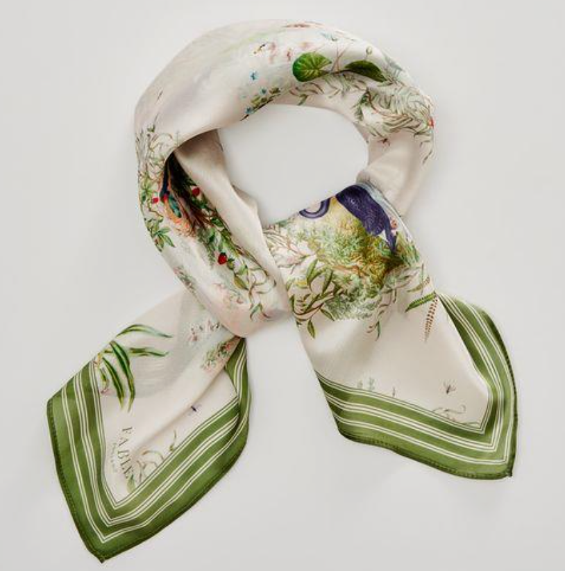 Whispering Willows Ivory Scarf
