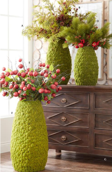 Mossy Rock Vase