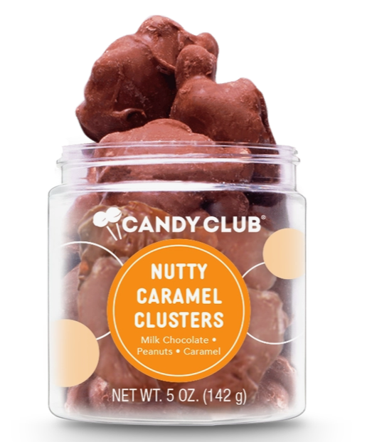 Nutty Caramel Cluster Chocolates - Sweets