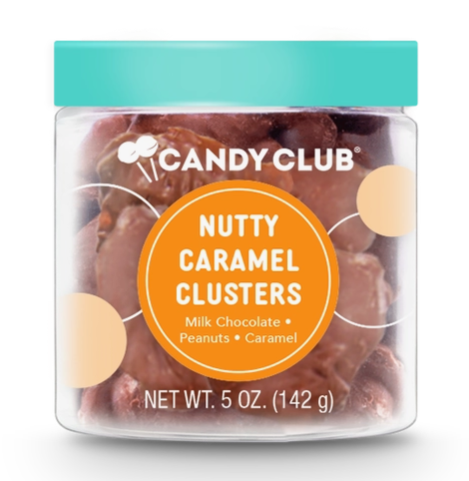 Nutty Caramel Cluster Chocolates - Sweets