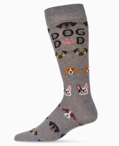 Dog Dad Crew Socks