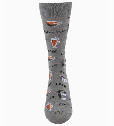 Coffee Time Crew Socks