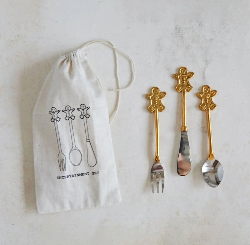 Gingerbread Handle Cutlery Set