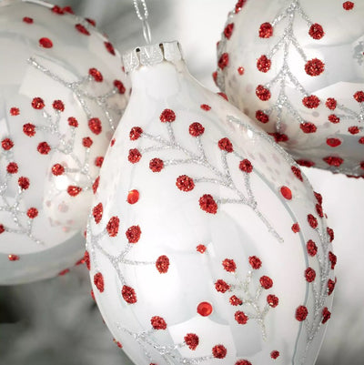 Holly Berry Ornaments
