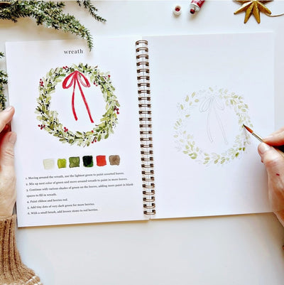 Watercolor Workbook - Christmas