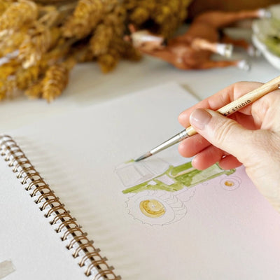 Watercolor Workbook - Farm