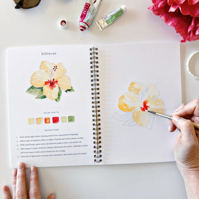Watercolor Workbook - Tropical