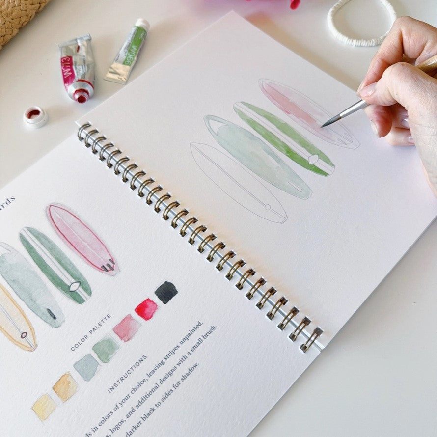 Watercolor Workbook - Tropical