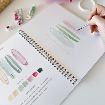 Watercolor Workbook - Tropical
