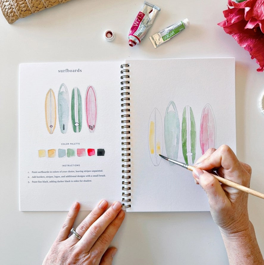 Watercolor Workbook - Tropical