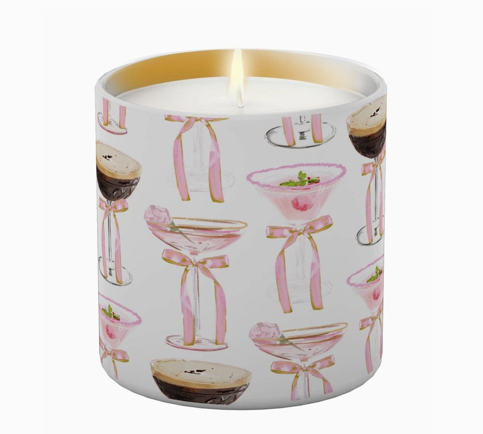 Very Merry Martini Candle