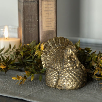 Golden Turkey Statuette