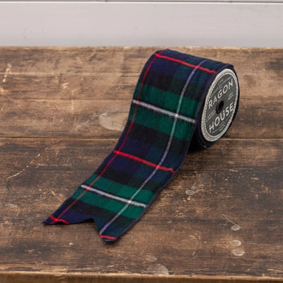 Green Tartan Ribbon