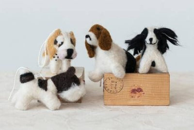 Felt Dog Ornament