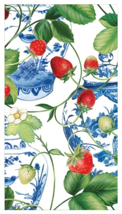 Strawberries and Cream Guest Towel