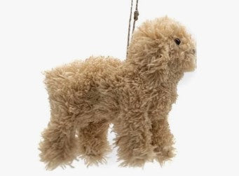 Furry Poodle Ornament