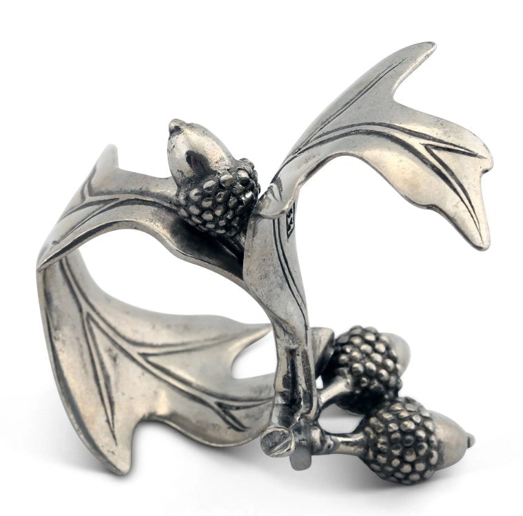 Acorn & Oak Leaf Napkin Ring