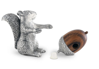 Squirrel and Acorn Salt & Pepper Set