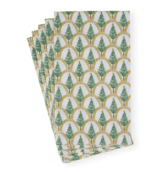Deco Christmas Gold Guest Towel
