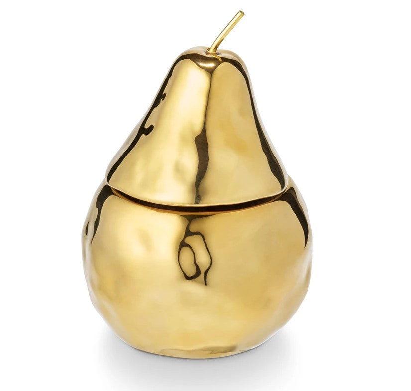 Gilded Fruit Candle