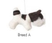 Felt Dog Ornament