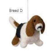Felt Dog Ornament