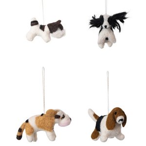 Felt Dog Ornament