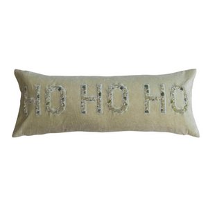 "Ho Ho Ho" Lumbar Pillow