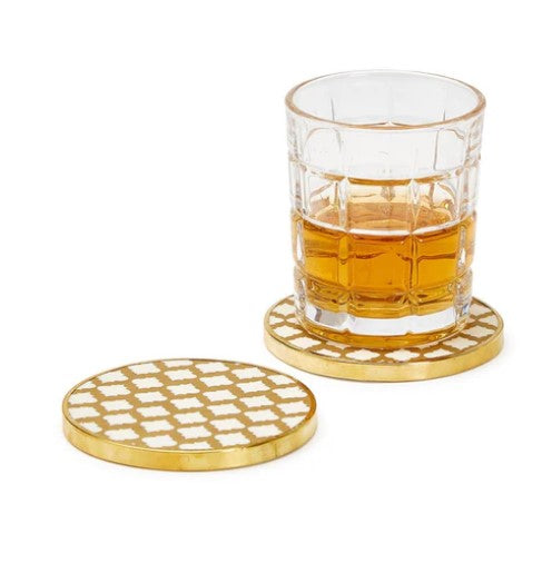 geometric coasters