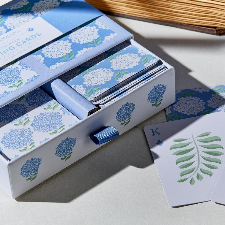 Hydrangea Playing Cards Gift Set