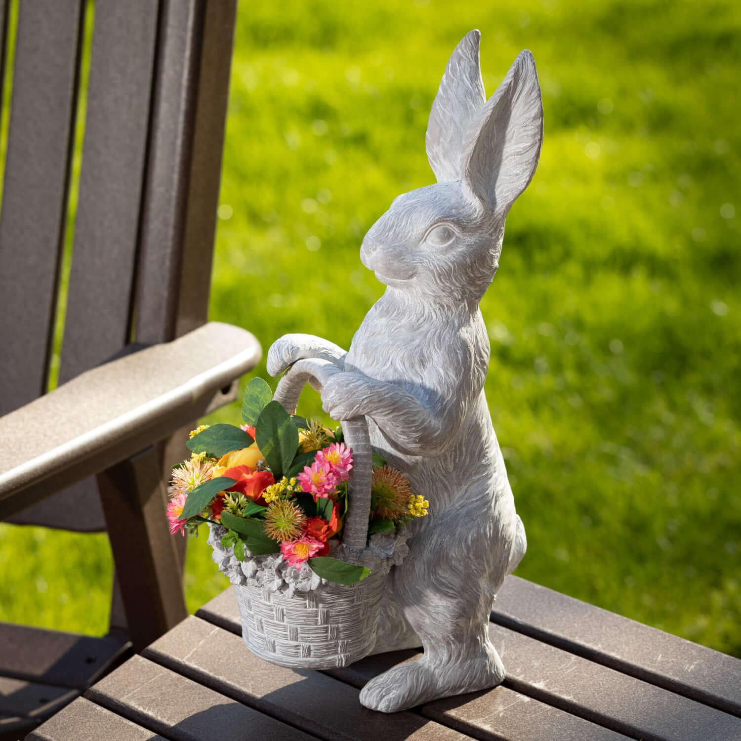 Bunny with Basket – AKInteriorDesign