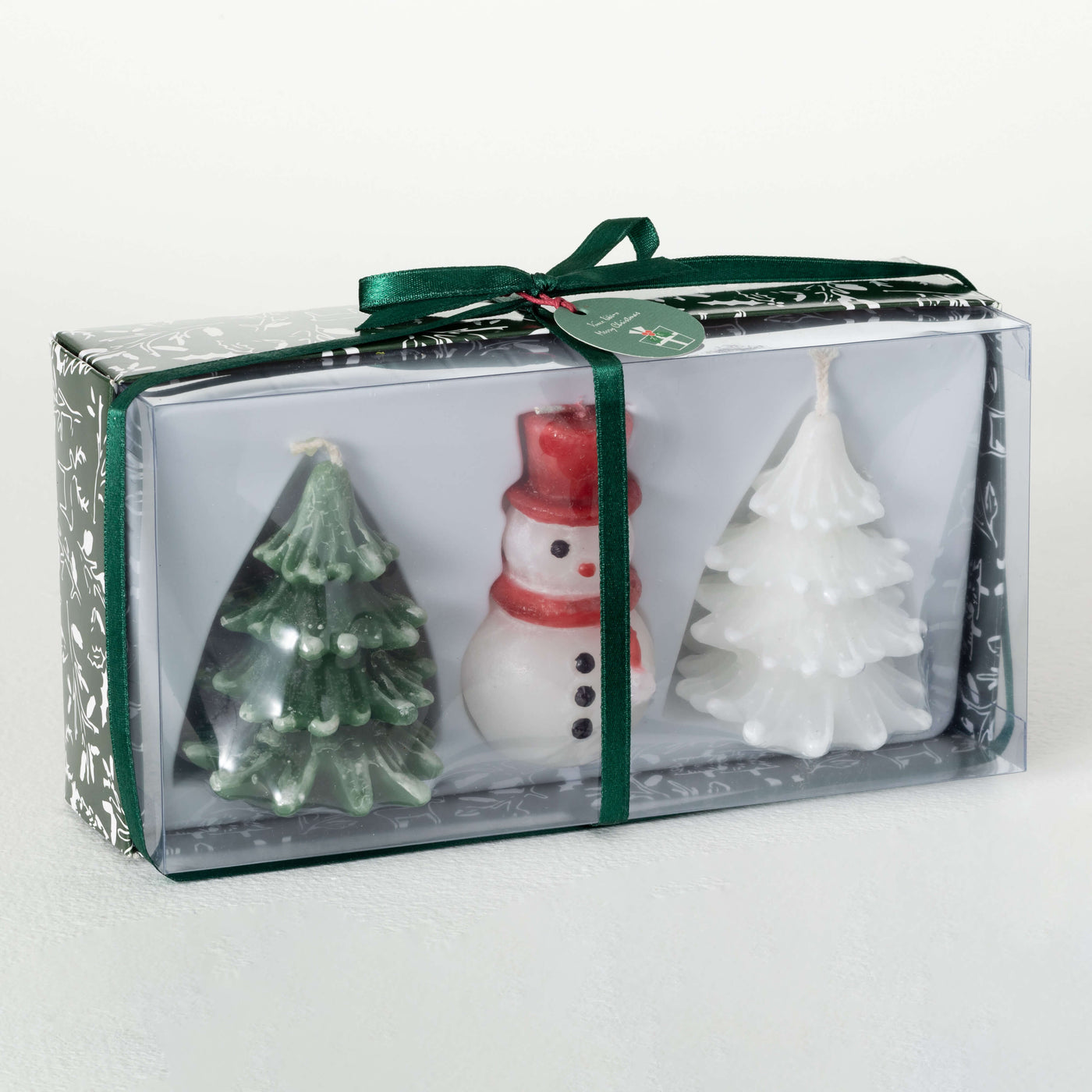 Snowman & Trees Candle Gift Set