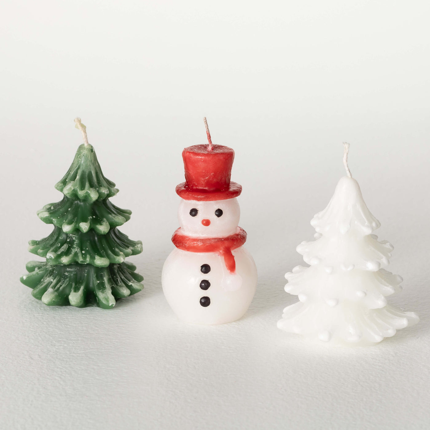 Snowman & Trees Candle Gift Set