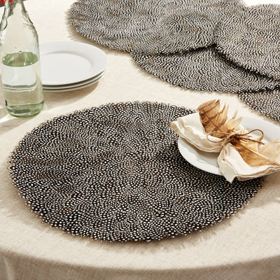 Guinea Feather Placemat