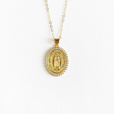 Virgin Mary Necklace